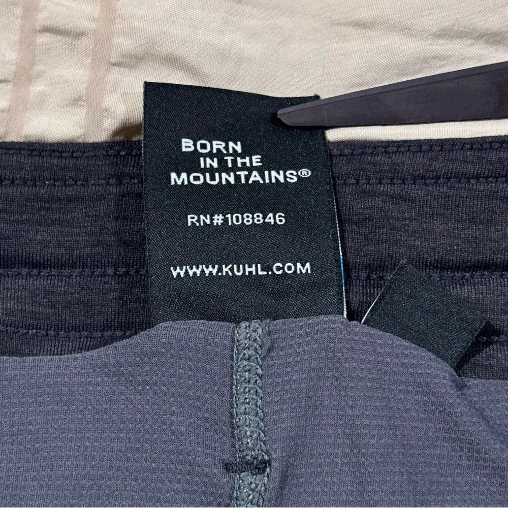 Kuhl Mova Skort Women XS Charcoal Gray Cargo Pocket Stretch Hiking Athletic - Picture 6 of 9